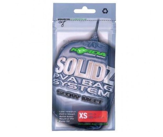 KORDA Пакет Solidz Bags XS 45х100мм