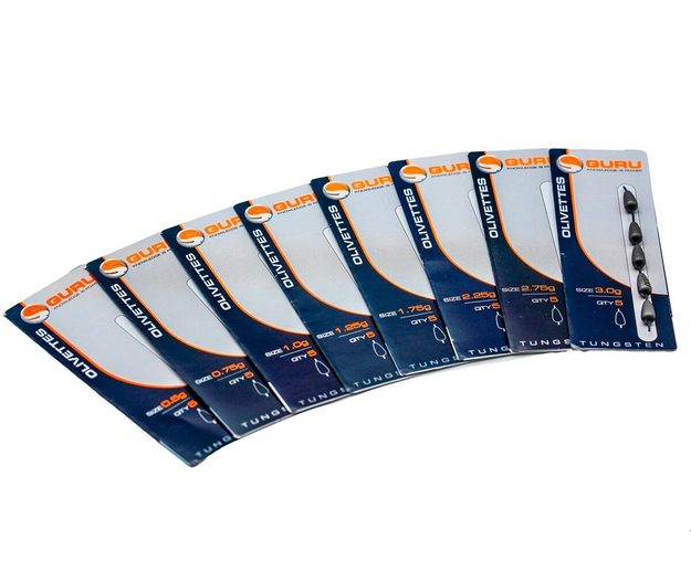 GURU Грузило Tungsten Olivette 1,0г
