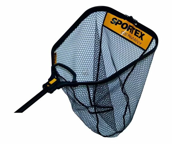 Подсак лодочный Sportex Alu Landing Net прорезиненный 60x50cm