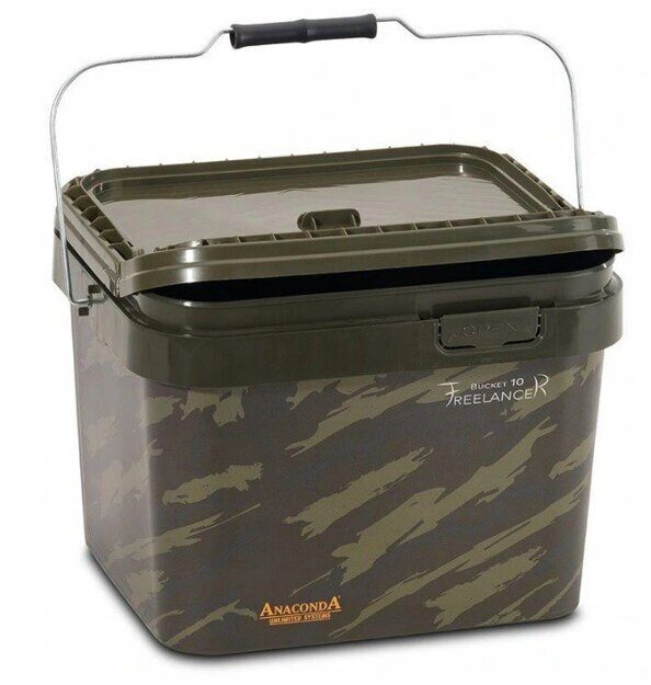 Ведро для прикормки ANACONDA FREELANCER Bucket Square - 10L